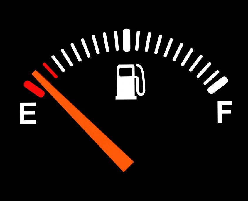 Empty Gas Gauge Svg