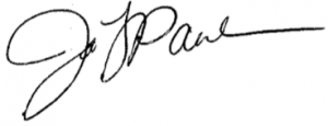 Photo of Janis Paulson Signature